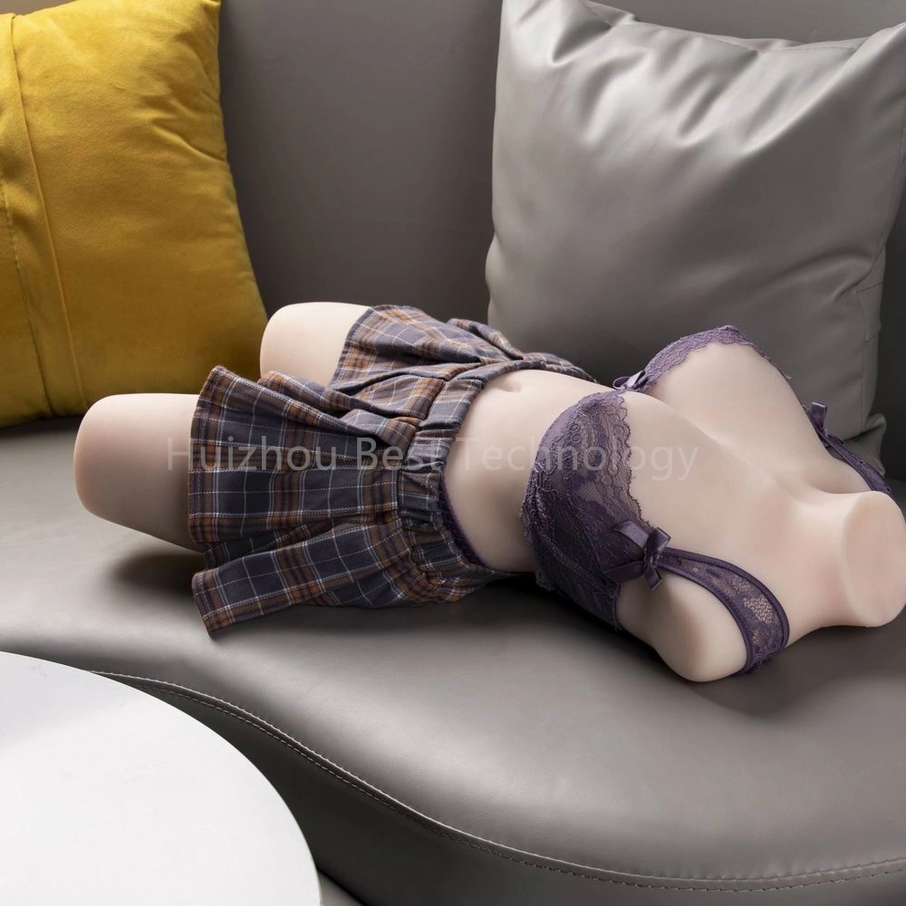 Factory Price Realistic Jelly Chest Half Body Sex Dolls for Adult Man