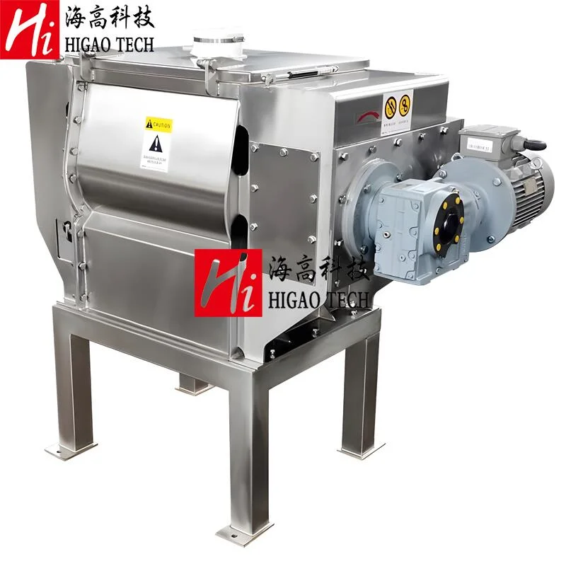 High Mixing Speed Protein Powder Double Shafts Paddle Mixer