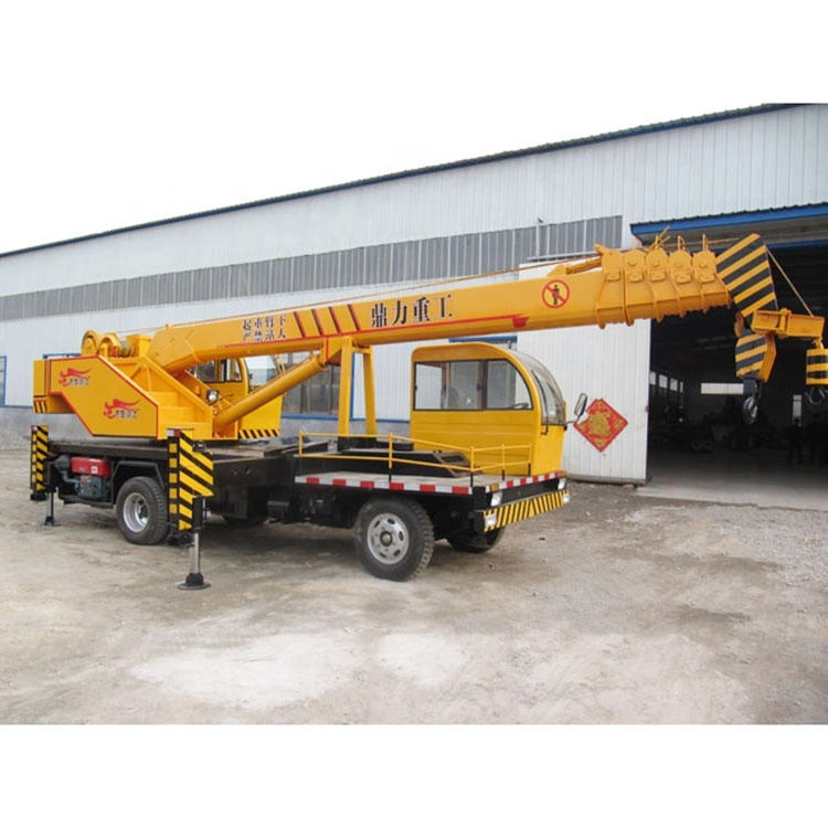 High Efficiency Hydraulic Lifting Telescopic Boom Truck Mounted Crane