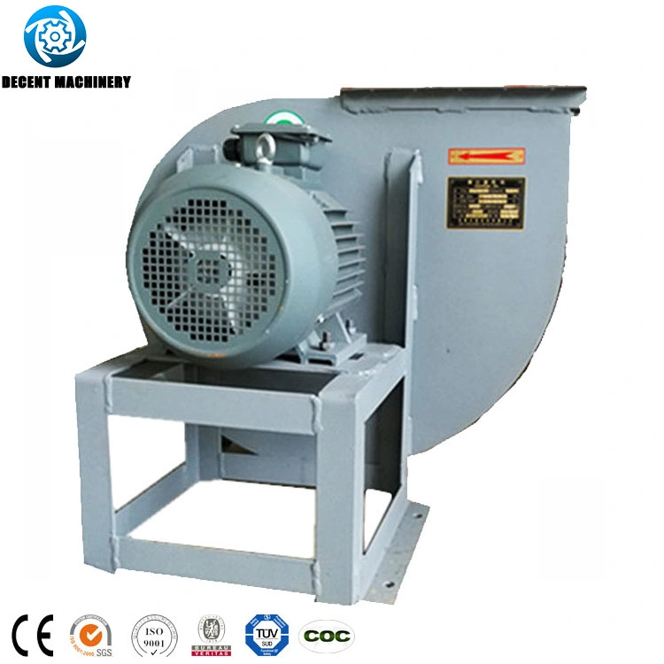 Ventoinha de escape industrial decente 50000 CMH China API 673 padrão Ventilador centrífugo produção de grãos transportando ventiladores centrífugos da caldeira