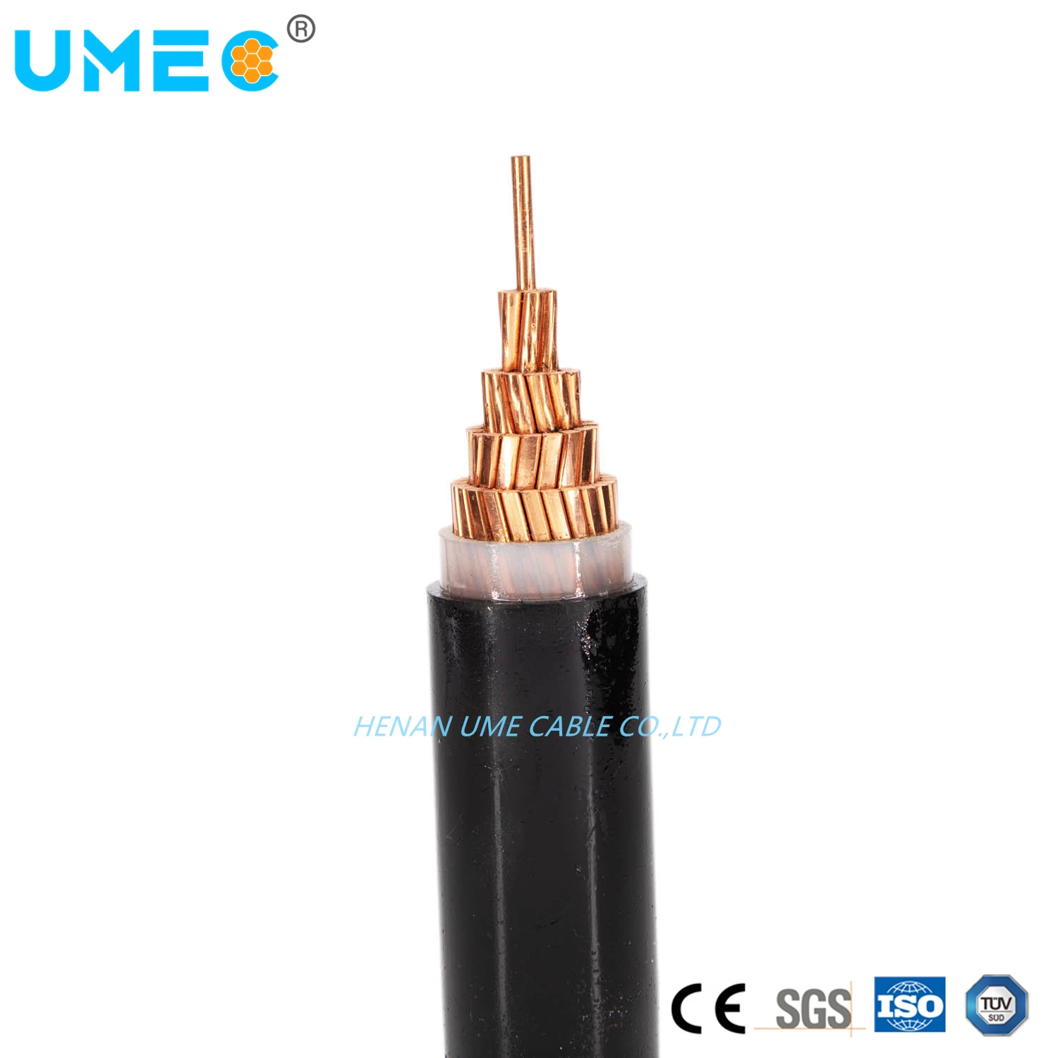 Cu Conductor PVC Insulated Sheathed Steel Tape Armored Fire Resistant Cable