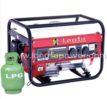 Home Use 3kw 3kVA Electric Start Natural Gas LPG Gasoline Generator