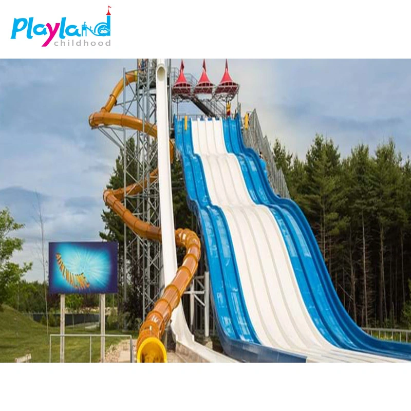 Water Park Equipment Big Pool Slide Water Park Equipment for Sale