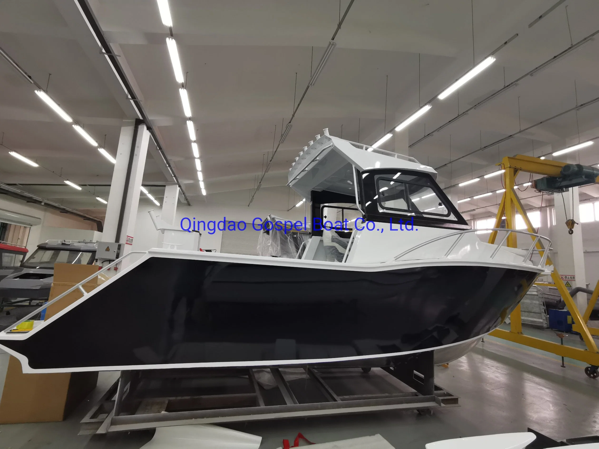 Gospel 7.5m 25FT Cuddy Cabin Aluminum Fishing Boat Cheap Welded Cabin Cruiser Boat for Sale