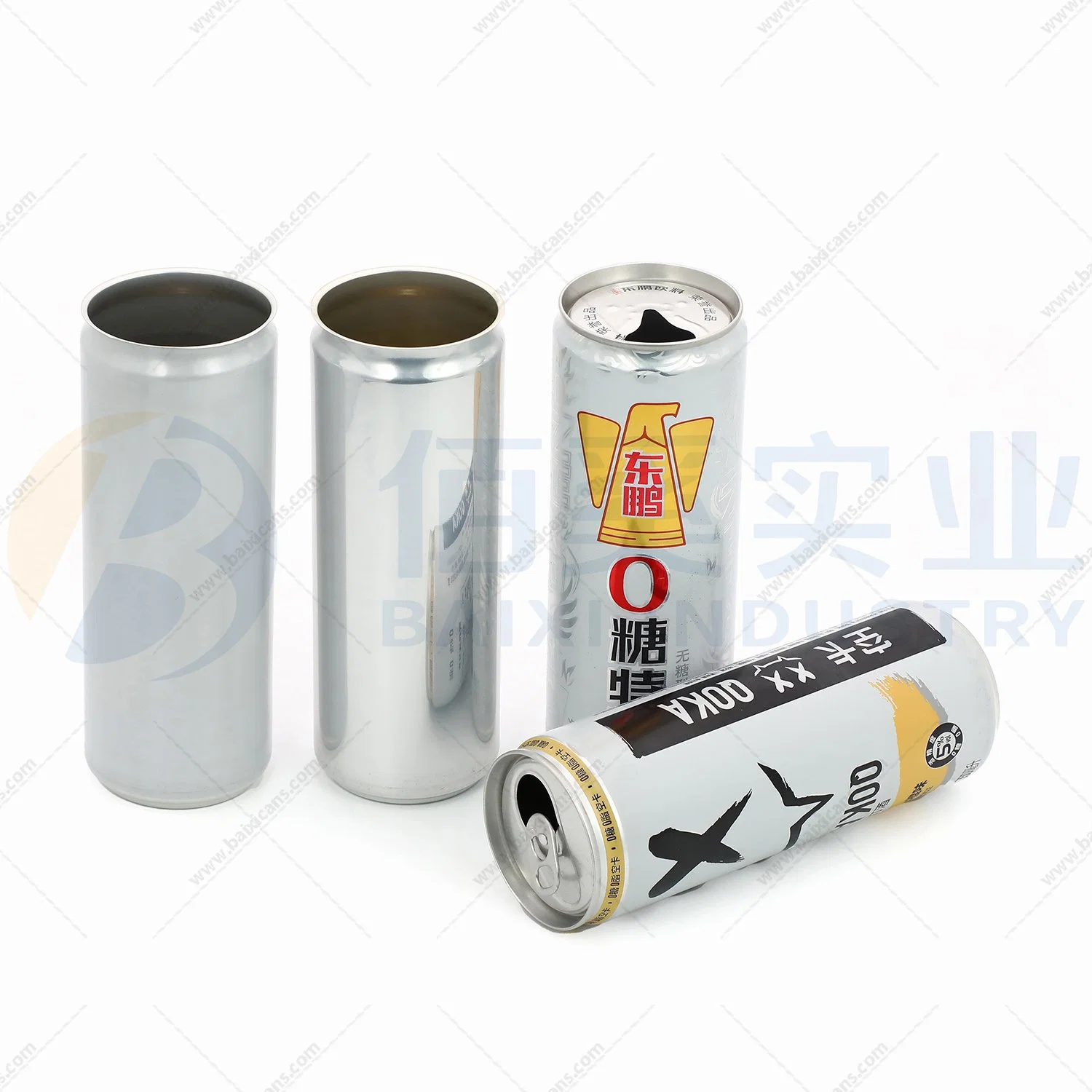 355ml 12oz Blank Empty Aluminum Cans Sleek Energy Drink Beverage Cans