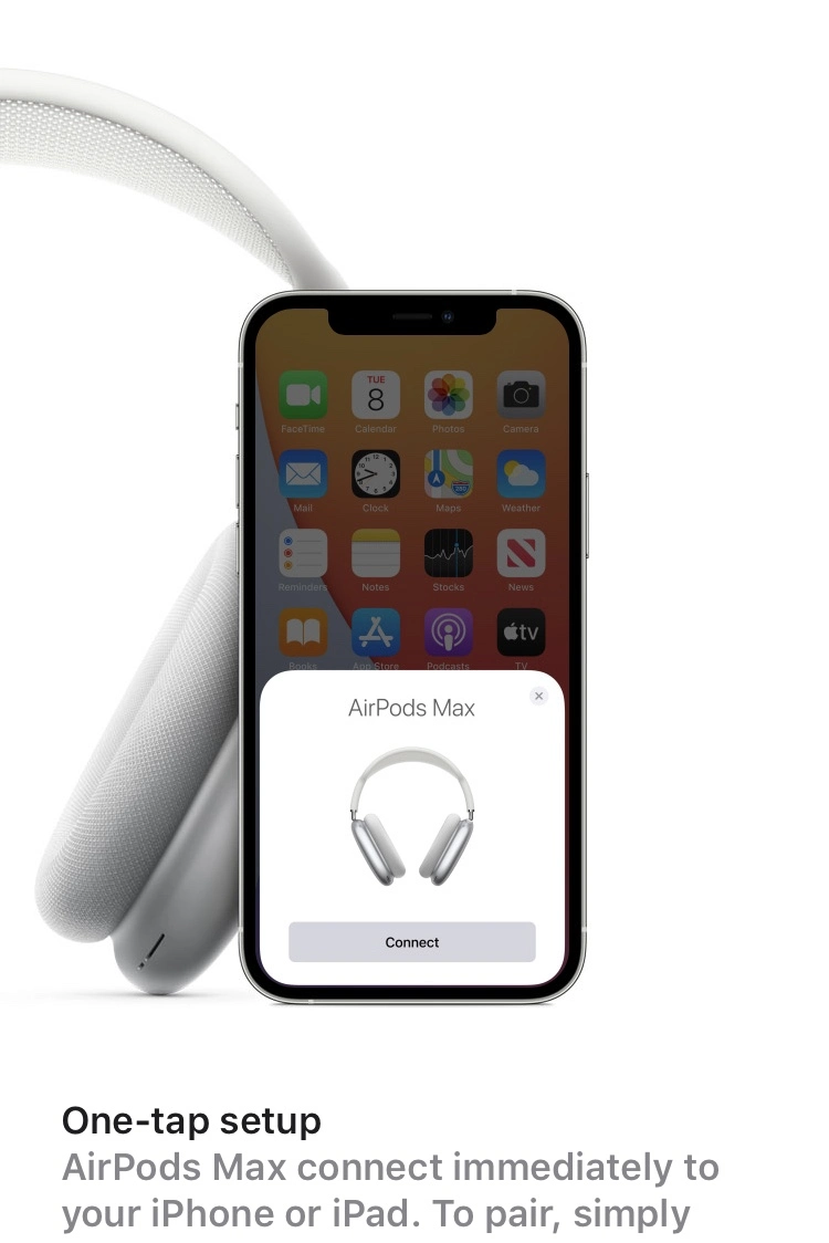 2021 Neueste für AirPod Max Mobiltelefon Kopfhörer für iPhone 12/12 PRO/12 PRO