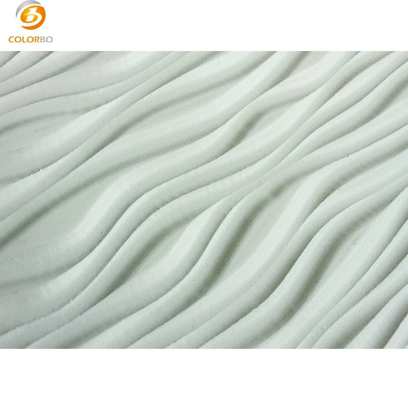 Commercial Office Indoor Decoration MDF Material Grade a Fire Resistance Wall Covering Board Eco-Friendly Painting Surface Sound Absorption Acoustic Wall Panel