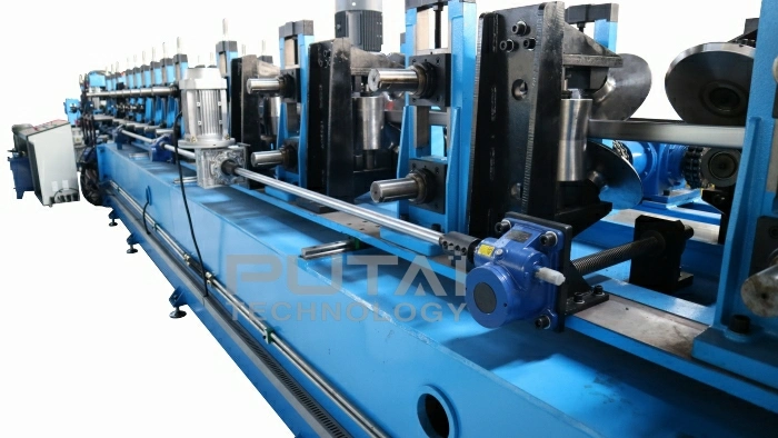 Heavy-Duty Construction Automatic Change CZ Purlin Roll Forming Machine