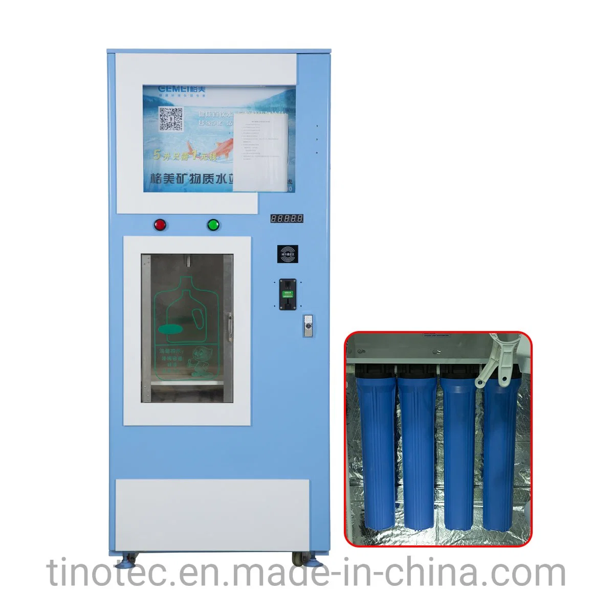 Outdoor Water Dispenser Pure Fresh Water Vending Machine