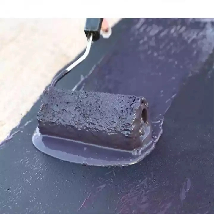 High Elastic Modified Bitumen Waterproof Coating Highly Elastic Rubber Polymer Liquid Coil