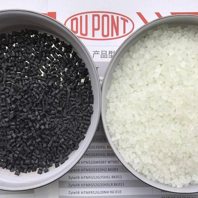 Granulés de nylon PA66 Pellets avec 25% renforcé de fibre de verre brute Matériau Granulés en plastique