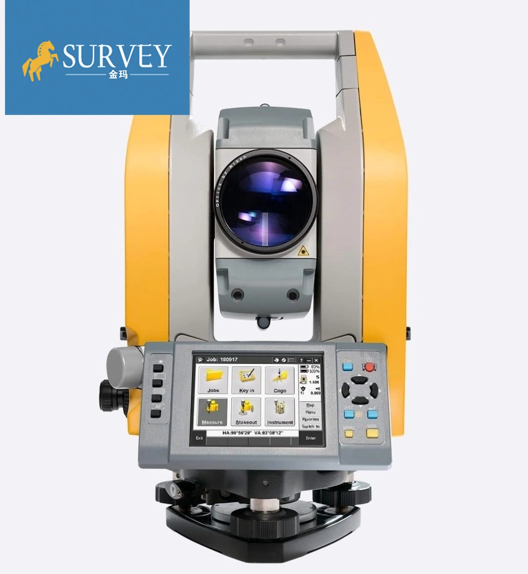 Color Touch Screen Trimble C5 Mechanical Total Station with Long Working Distance