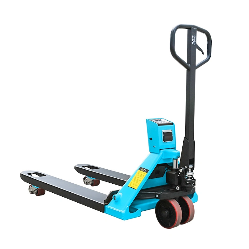 2.5ton Hydraulic Hand Pallet Truck with Electric Scale Manual Pallets Jack