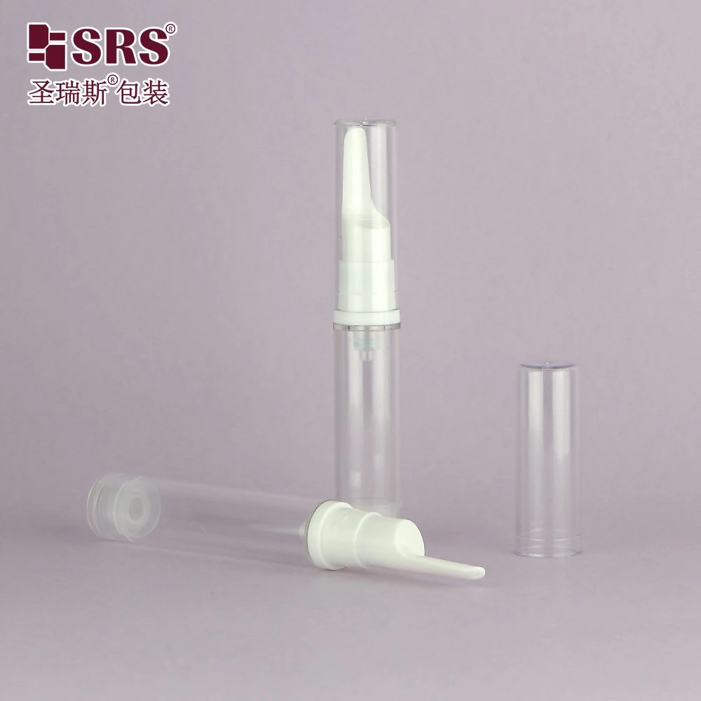 SRS Custom decoration Eye Cream 5ml 10ml 12ml 15ml White Eco Friendly Airless Bottle