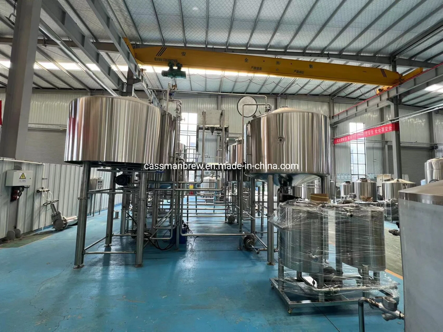 800L Brewhouse System Microbrewery Equipment for Light Beer