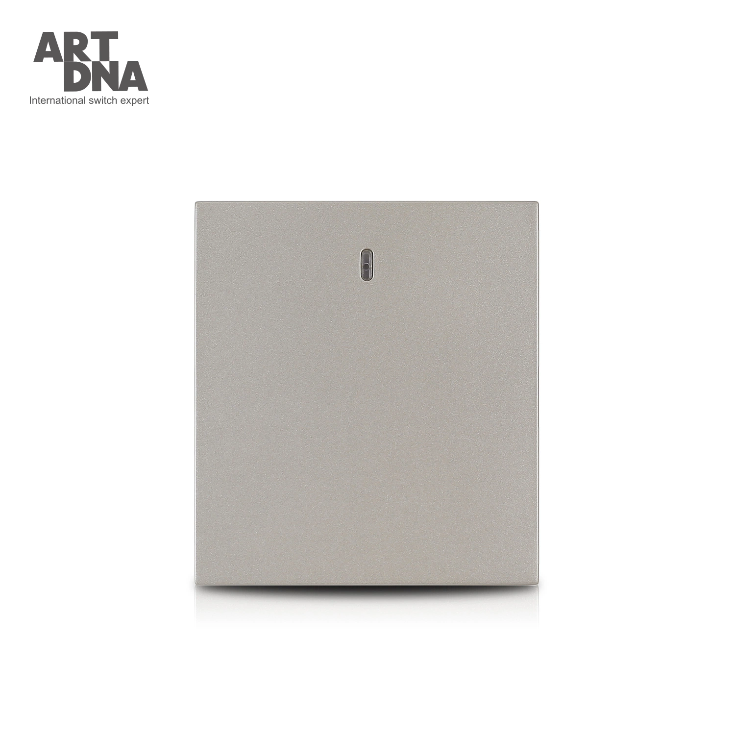 Artdna Factory Price European Metal Plate One Gang Wall Switch