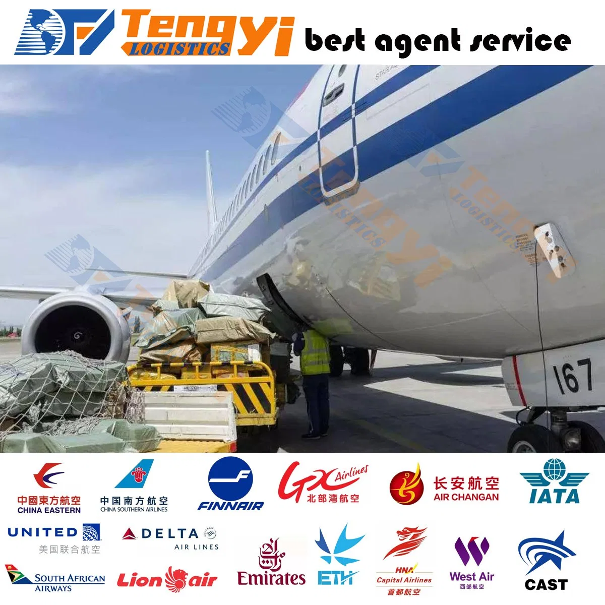 Cheapest Logistics Agent Air Freight Shipping Company to Seychelles with Freight Forwarder From China