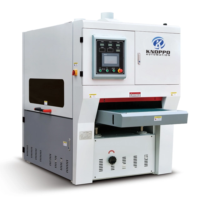 Metal Flat Sheet Deburring Polishing Machine Metal Sheet Deslagging Chamfering Hairline Machine for Plasma or Laser Cutting Punching Parts