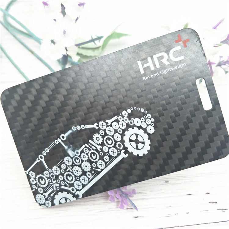 Custom Print Carbon Fiber Digital Smart Business NFC Card