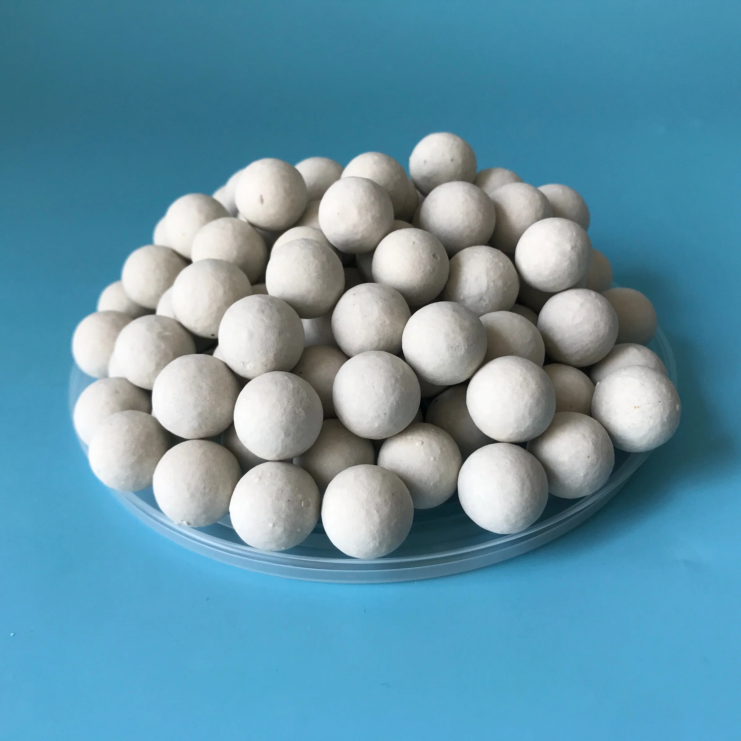 OEM Inert Alumina Ceramic Ball 3mm 6mm 10mm Trägermedien Porzellankäalle