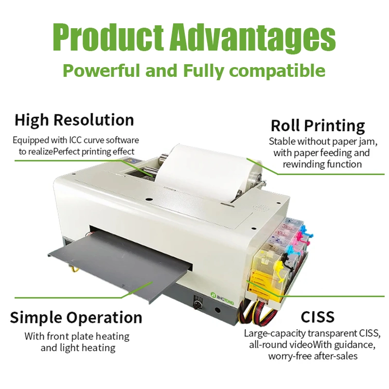 ترقية L1800 A3 Epson Dye Sublimation Printer Machine مع 6 ألوان للطباعة من خلال الضغط على الحرارة