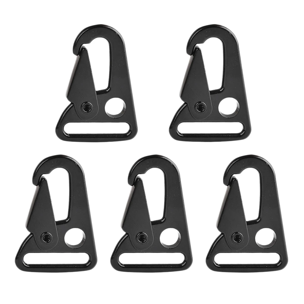 Metal Black Olecranon Clasp Dog Snap Hooks for Bag Accessories