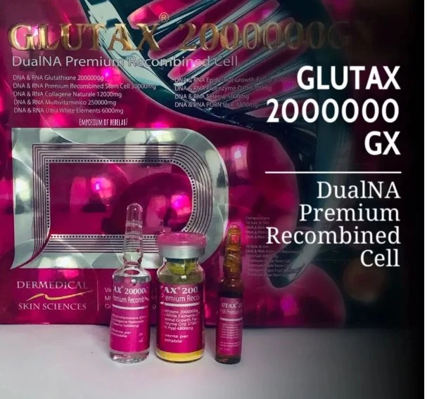 Glutax 2000000gx Whitening Products Injection Replacing Glutax 2000GS and Glutathione Injection Skin Care Lightening DNA