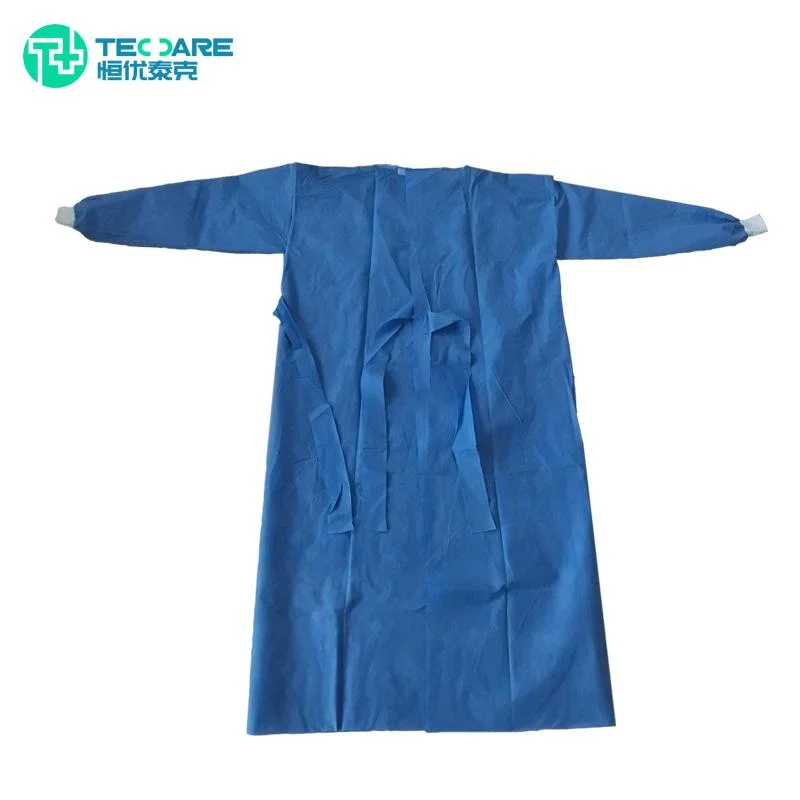 Medical Equipment Disposable Polyethylene Isolation Gown Protective Clothing