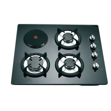Build in Gas and Ceramic Hob 8mm Thickness Tempered Glass Cooker Hotplate