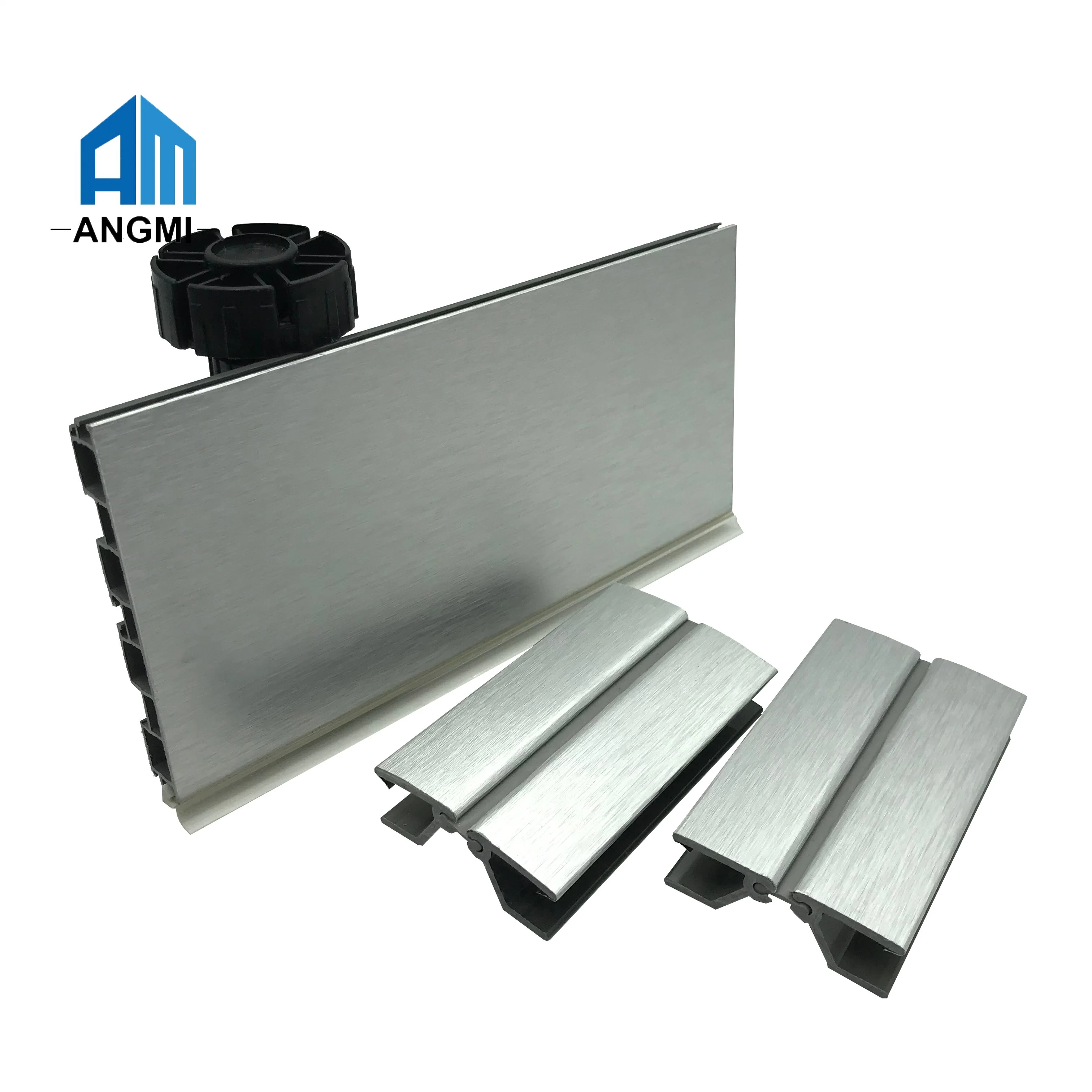 Am-Ijh 80mm Toe Board Clip PVC Skirting Board for Furniture Fitting