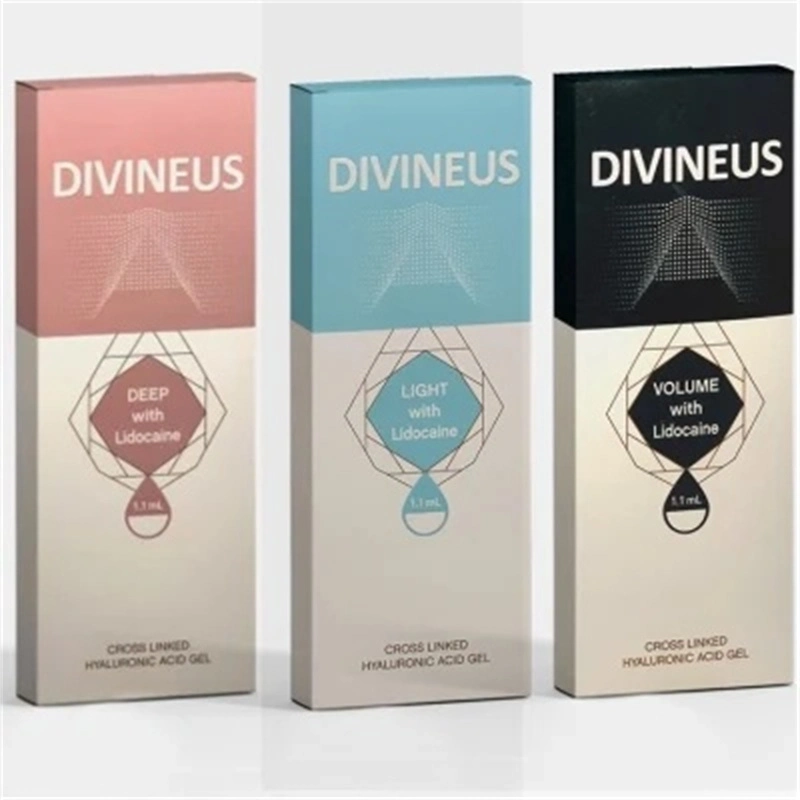 Divinuers Light/Deep/Volume Cross Linked Hyaluronic Acid Injection Facial Lips Filler Enhancement