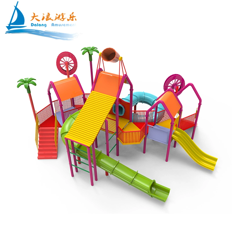 Conjuntos de jogo Dalang Fatory Outer Space Series para criança com escorrega interior Park Games Custom Amusement Park Children Outdoor Playground equipment