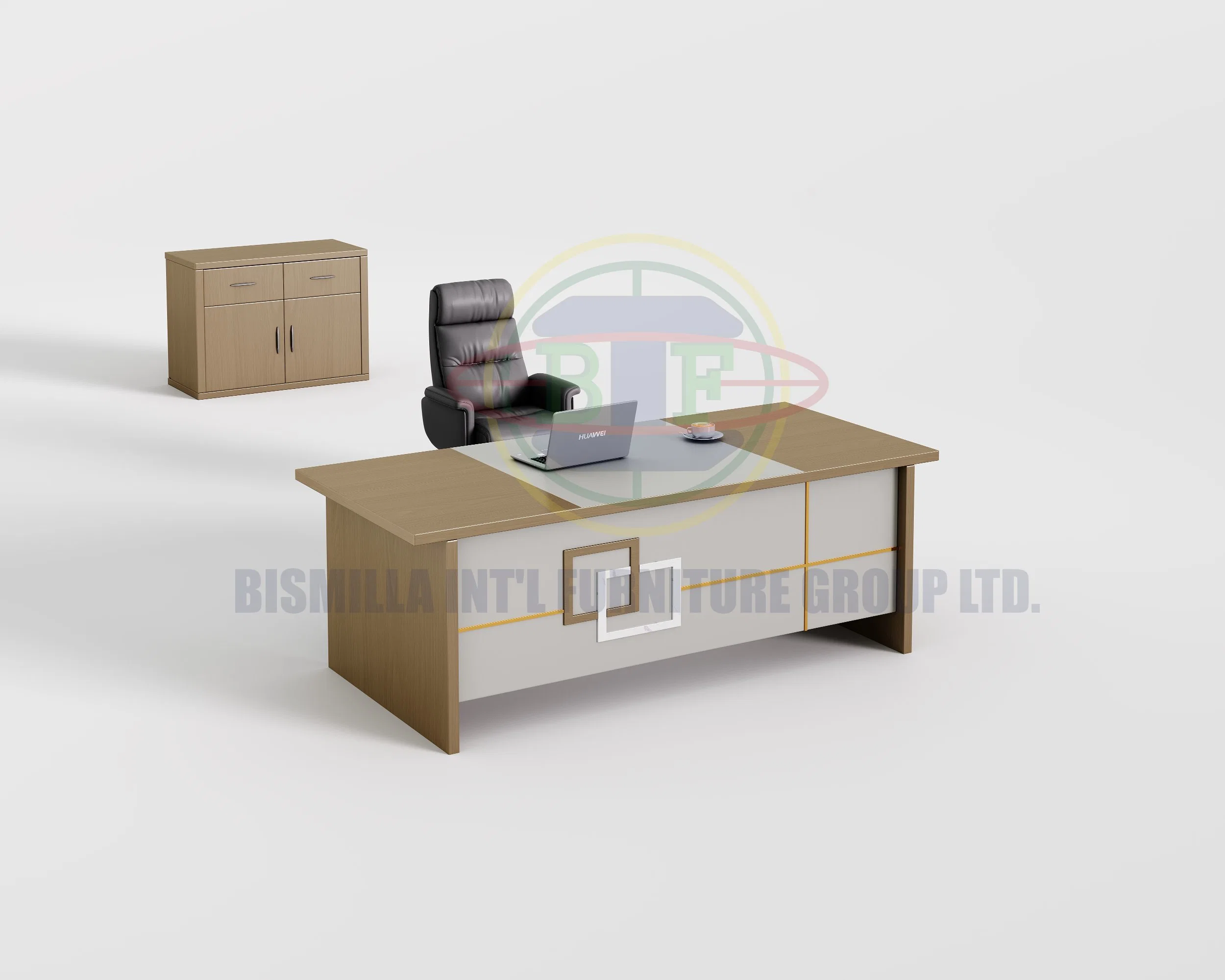 Bom vender popular Nova Design moderno White Office Table