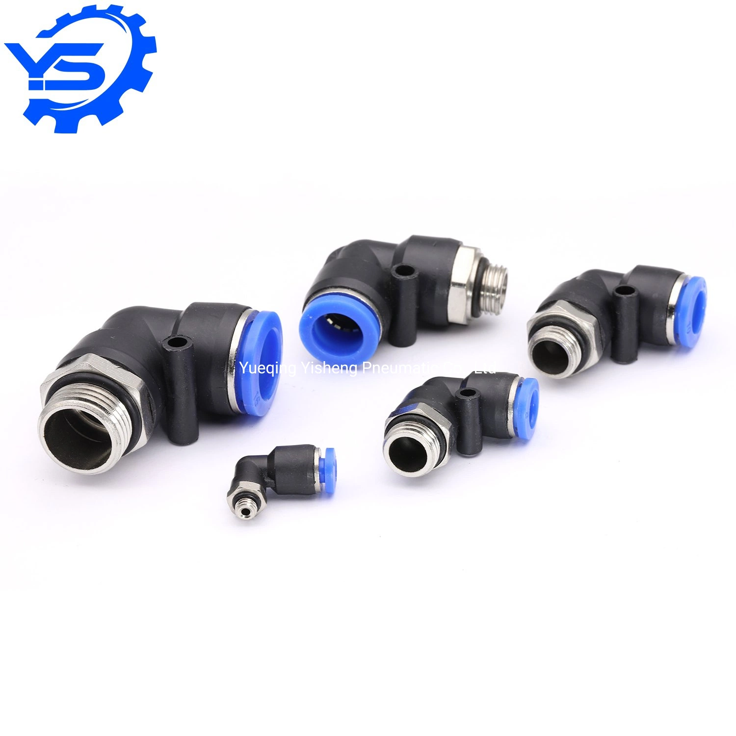 Pl4-M5 Pl4-01 Pneumatic Elbow Male G Thread Connector Pl Type Plastic Hose Air Pneumatic Fitting