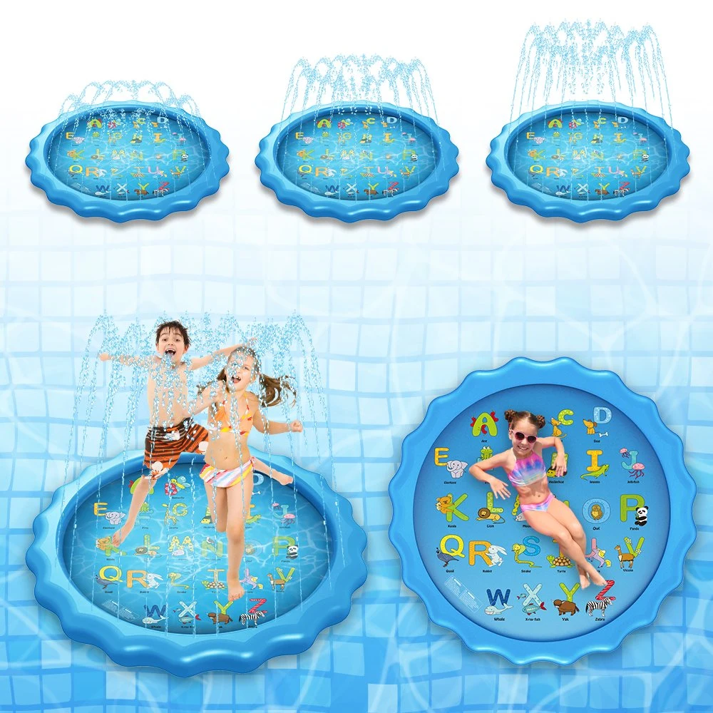 New Arrival Inflatable Splash Pad Inflatable Water Toys for Kids Outdoor Spray Pool