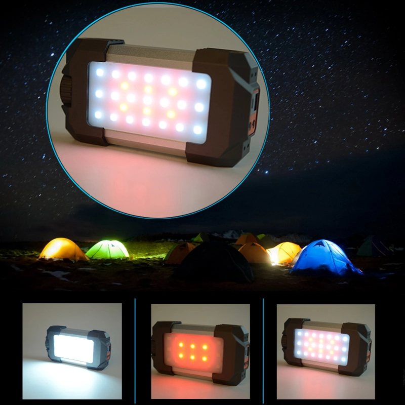 Portable Brightness LED Torch with USB Charger