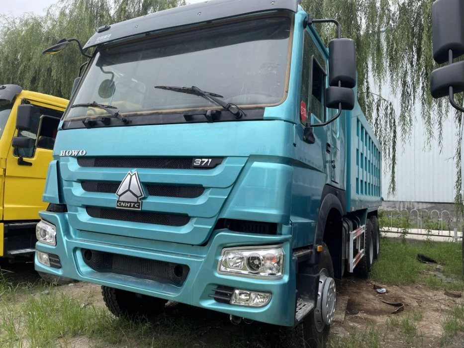 371/375HP 50 Ton Sinotruck HOWO camiones volquete Minivolcado Camión Volquete usados