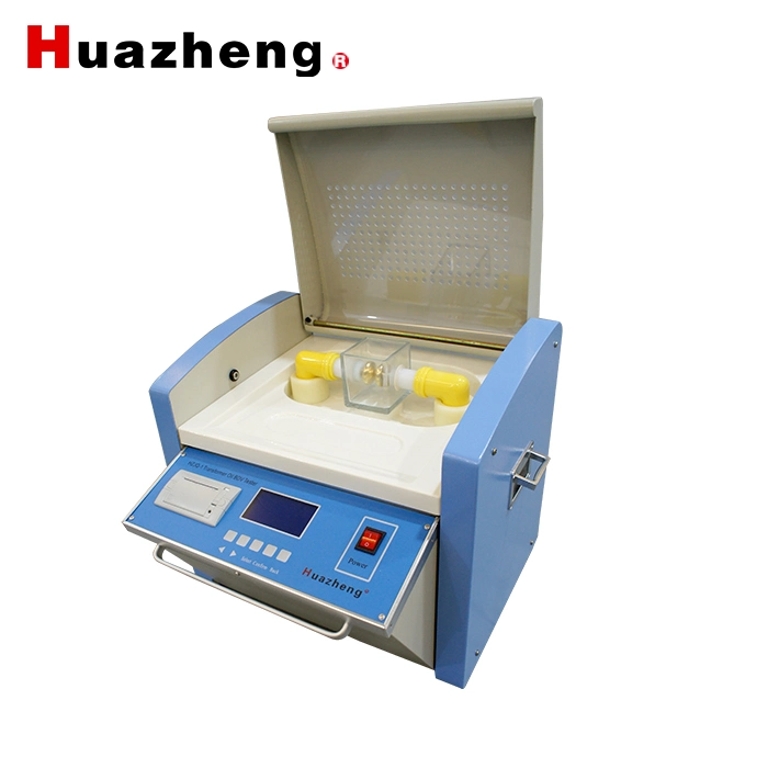 IEC 156 Dielectric Breakdown Voltage Portable Transformer Oil Testing Set