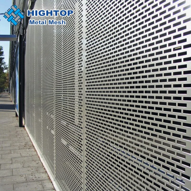 Material for Facade Application Project Perforated Plank