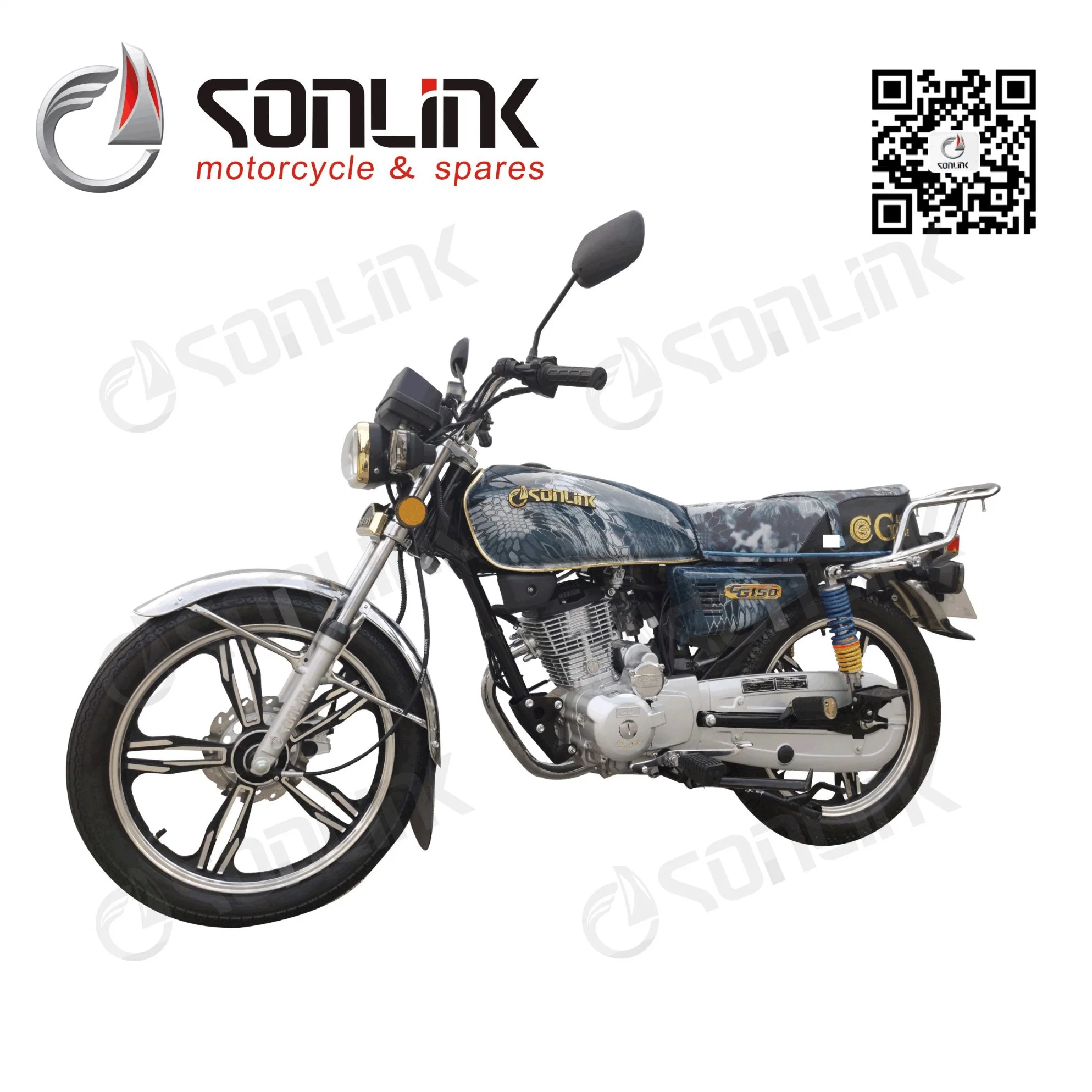 محرك CG 150CC CG متين ومريح Cool Street Sports Car / Motorcycle