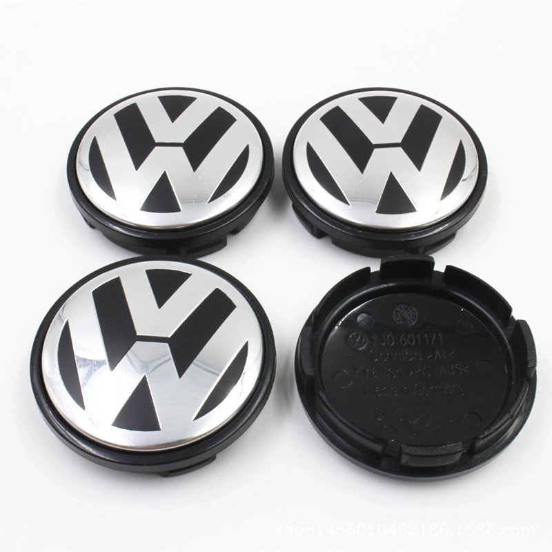 Car Accessories ABS Car Emblem Badge Car Wheel Center Cap Rims Hup Cap Alloy for Volkswagen VW