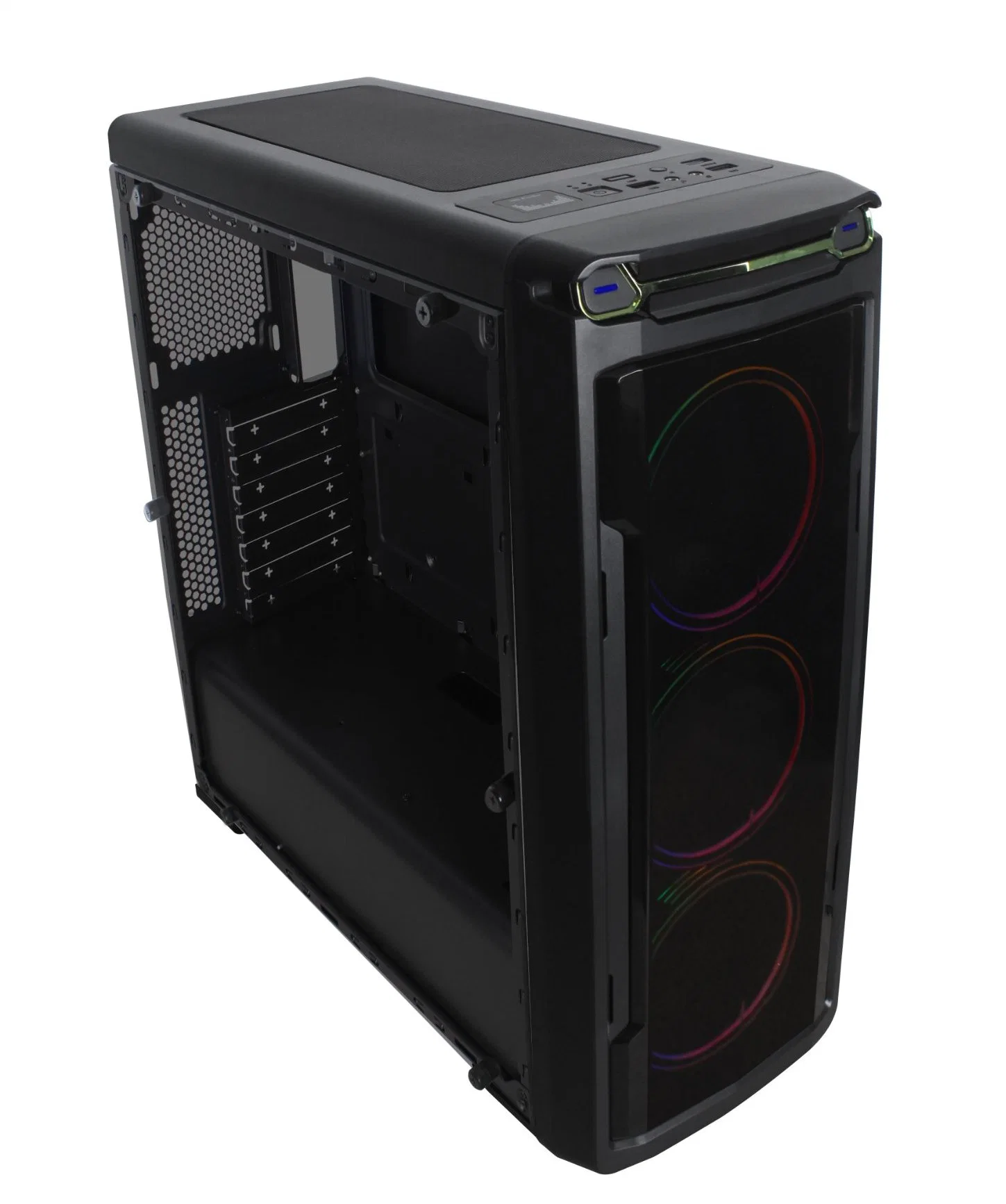 Desktop Gaming Full Tower ATX Gaming PC Computer Case with Acrylic Side Panel