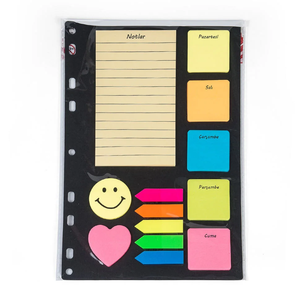 Memo Cube, cadeau d'affaires, de haute qualité du bloc-notes Les notes Notes, Notes adhésives calendrier établi, de promotion Sticky Notes