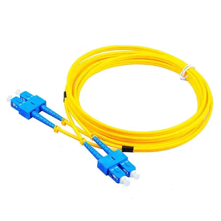 FTTH LSZH 2,0 мм одномодовая G657A1 3 м SC APC симплексная Оптоволоконный коммутационный кабель