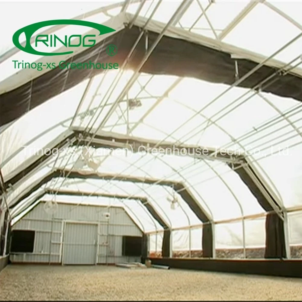 Trinog comercial de efecto invernadero cultivo interior cultivo hidropónico invernaderos de hierbas con luz LED