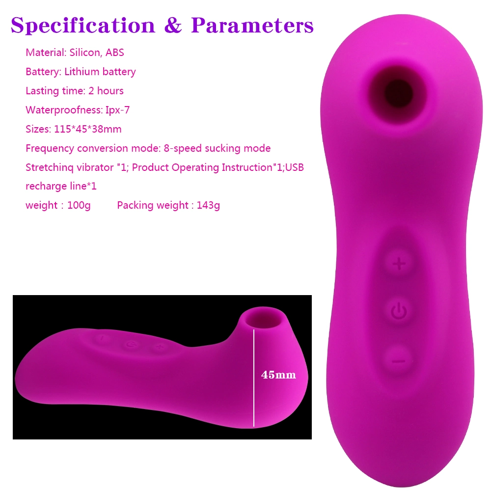 Air-Pulse Clitoris Stimulator Clitoral Sucking Pressure-Wave Massager