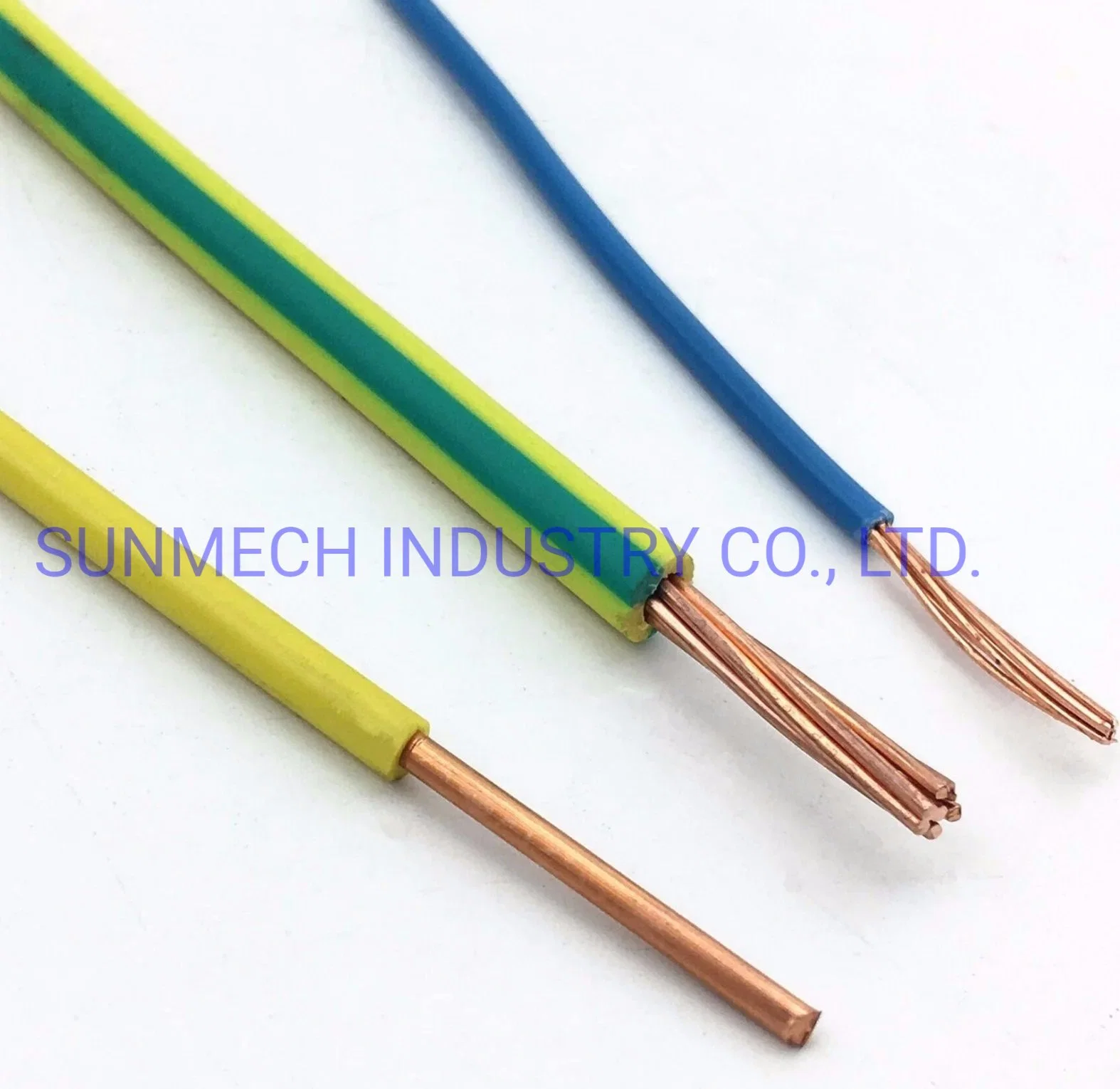 1.5 Sqmm construction électriques sur le fil de cuivre câble PVC de puissance électrique