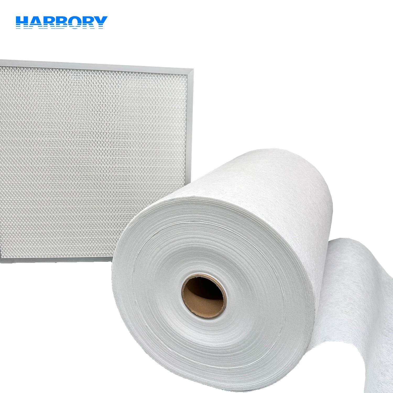 Industrial M6 F7 F8 F9 H10 H11 HEPA Air Filter Media PP Melt Blown Air Filter Roll Paper