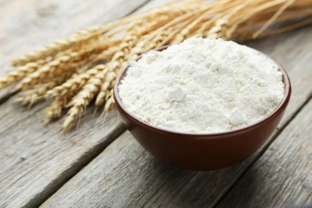 Proteína orgânica 82% baixo gluten farinha de trigo livre poder vital