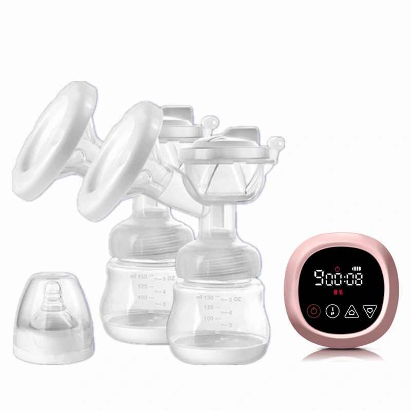 BPA Free Portable Silicone Baby Feeding Electric Breast Milk Feed Pump